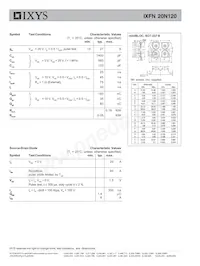 IXFN20N120 Datasheet Page 2