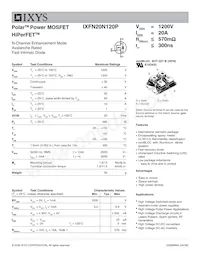 IXFN20N120P Datasheet Cover