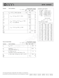IXFN340N06 Datasheet Page 2