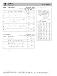 IXFN73N30Q Datasheet Page 2