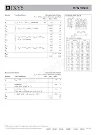 IXFN90N30 Datasheet Page 2