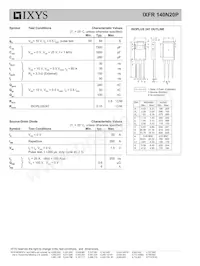 IXFR140N20P Datasheet Page 2
