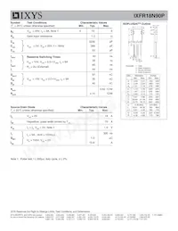 IXFR18N90P Datasheet Page 2