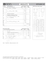 IXFR30N110P Datasheet Page 2