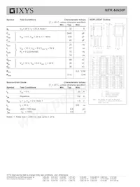 IXFR44N50P Datasheet Page 2