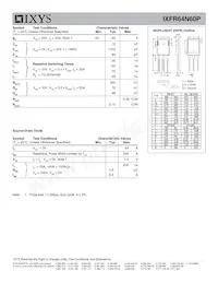IXFR64N60P Datasheet Page 2