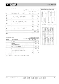 IXFR80N20Q Datasheet Page 2