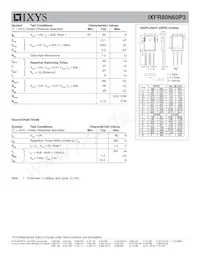 IXFR80N60P3 Datasheet Page 2