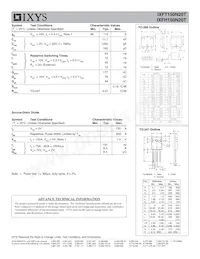 IXFT150N20T Datasheet Page 2