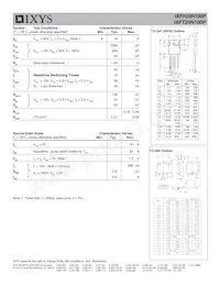 IXFT20N100P Datasheet Page 2