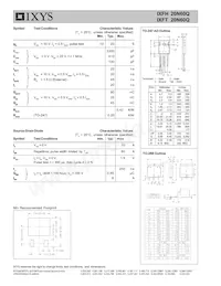 IXFT20N60Q數據表 頁面 2