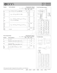 IXFT26N60Q Datasheet Page 2