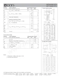 IXFT320N10T2 Datasheet Page 2