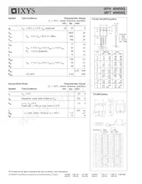 IXFT40N50Q Datasheet Page 2