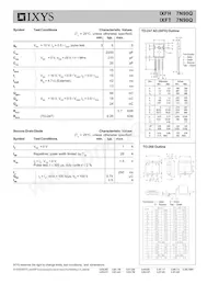 IXFT7N90Q Datasheet Page 2