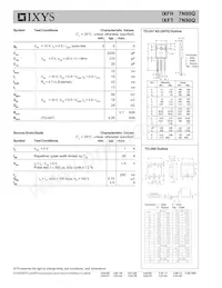 IXFT7N90Q數據表 頁面 2