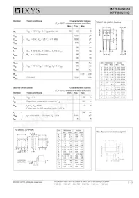 IXFT80N10Q Datasheet Page 2