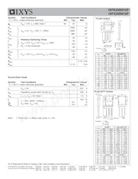 IXFX200N10P Datasheet Page 2
