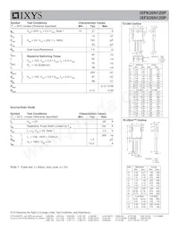 IXFX26N120P Datenblatt Seite 2