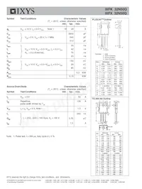 IXFX32N50Q Datasheet Page 2