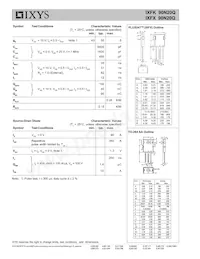 IXFX90N20Q Datasheet Page 2