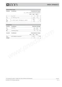 IXKH35N60C5 Datasheet Page 2