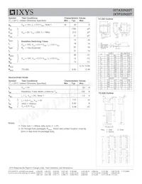 IXTA32N20T Datasheet Page 2