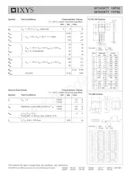 IXTH10P50 Datasheet Page 2