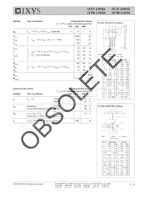 IXTH24N50 Datasheet Page 2