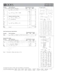 IXTH2N170D2數據表 頁面 2