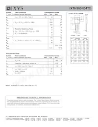 IXTH300N04T2 Datasheet Page 2