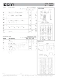 IXTH50N30 Datenblatt Seite 2