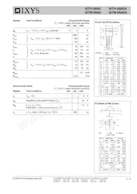 IXTH6N80A數據表 頁面 2