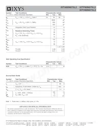 IXTH80N075L2 Datasheet Page 2