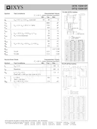IXTK150N15P Datasheet Page 2