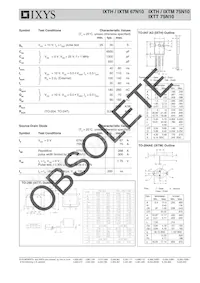 IXTM67N10 Datasheet Page 2