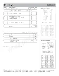 IXTP06N120P數據表 頁面 2