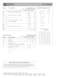 IXTP10N60PM Datasheet Pagina 2