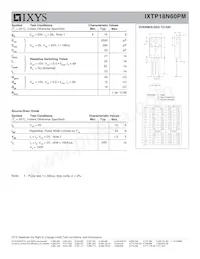IXTP18N60PM Datasheet Page 2