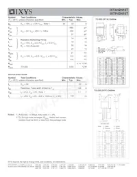 IXTP42N15T Datasheet Page 2