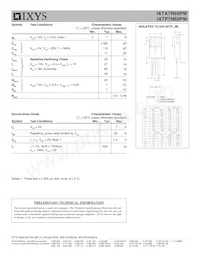 IXTP7N60PM數據表 頁面 2