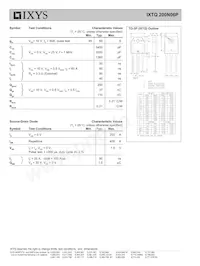IXTQ200N06P Datasheet Page 2