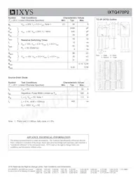 IXTQ470P2 Datasheet Page 2