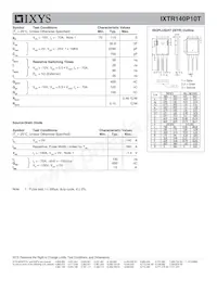 IXTR140P10T Datasheet Page 2