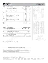 IXTR20P50P Datasheet Page 2