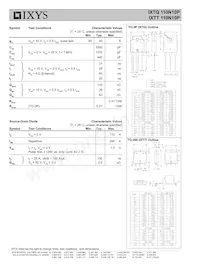 IXTT110N10P Datasheet Page 2