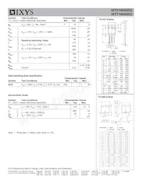 IXTT16N50D2 Datenblatt Seite 2
