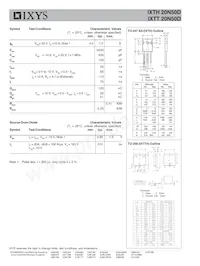 IXTT20N50D Datasheet Page 2