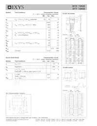 IXTT72N20 Datasheet Page 2