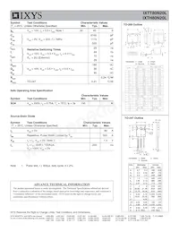 IXTT80N20L Datasheet Pagina 2